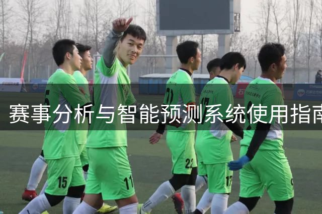 赛事分析与智能预测系统使用指南